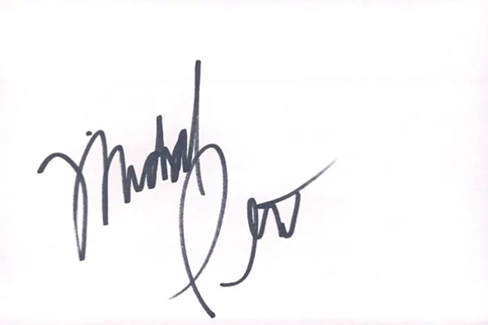 Michael Pena autograph