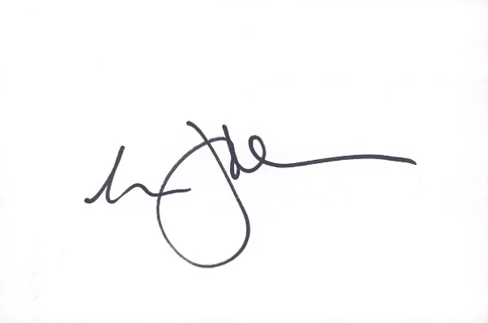 Eric Idle autograph