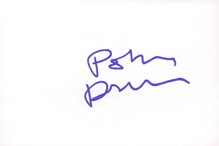 Polly Draper autograph