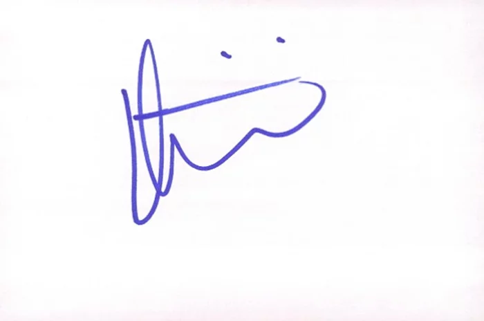 Ken Davitian autograph