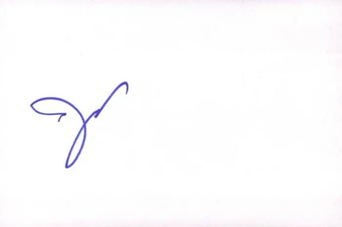 Justin Chambers autograph