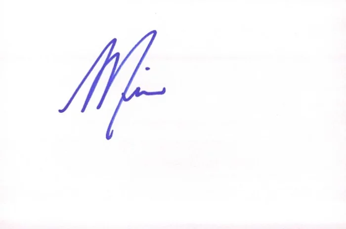 Mike Catherwood autograph
