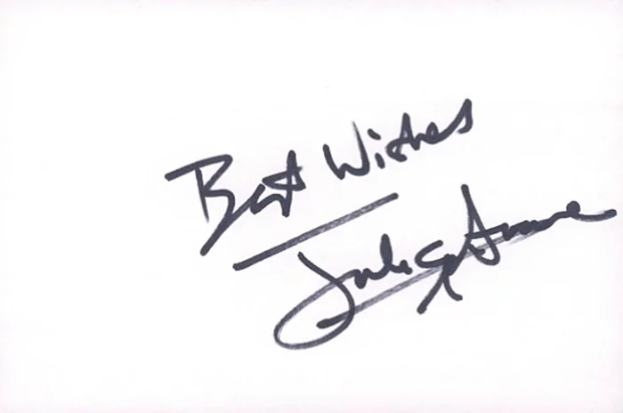 Julian Stone autograph