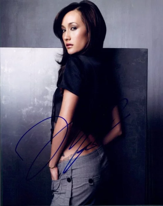 Maggie Q autograph