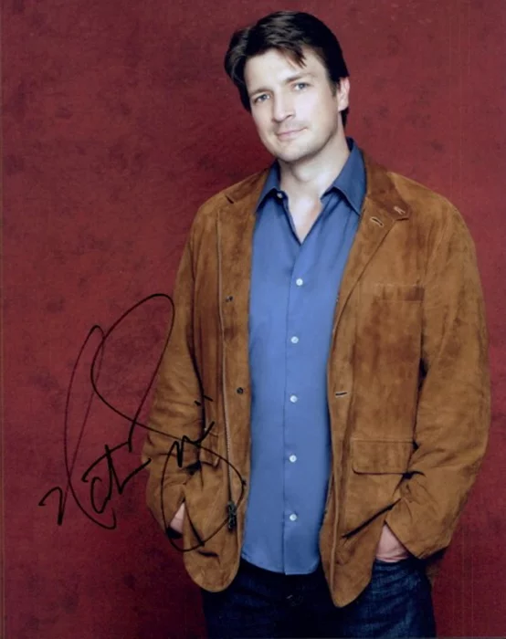 Nathan Fillion autograph
