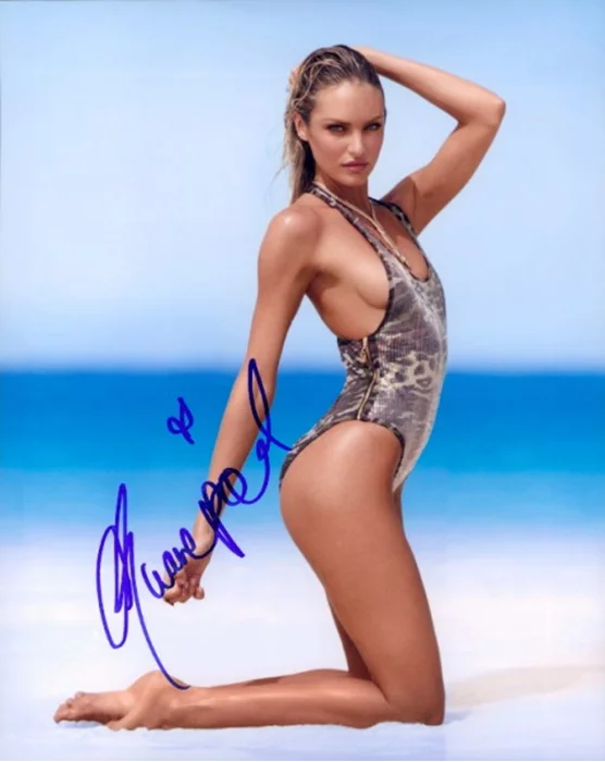 Candice Swanepoel autograph