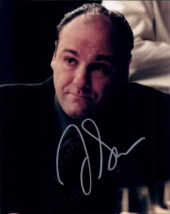 James Gandolfini autograph