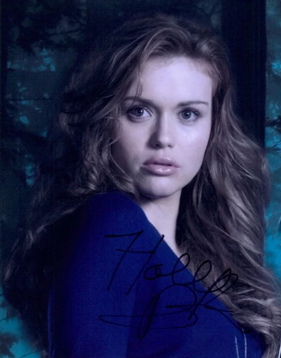 Holland Roden autograph