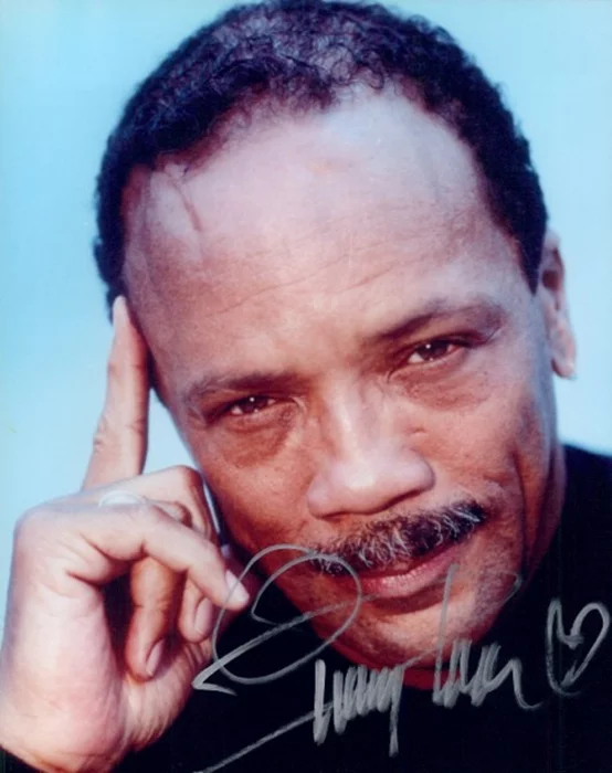 Quincy Jones autograph