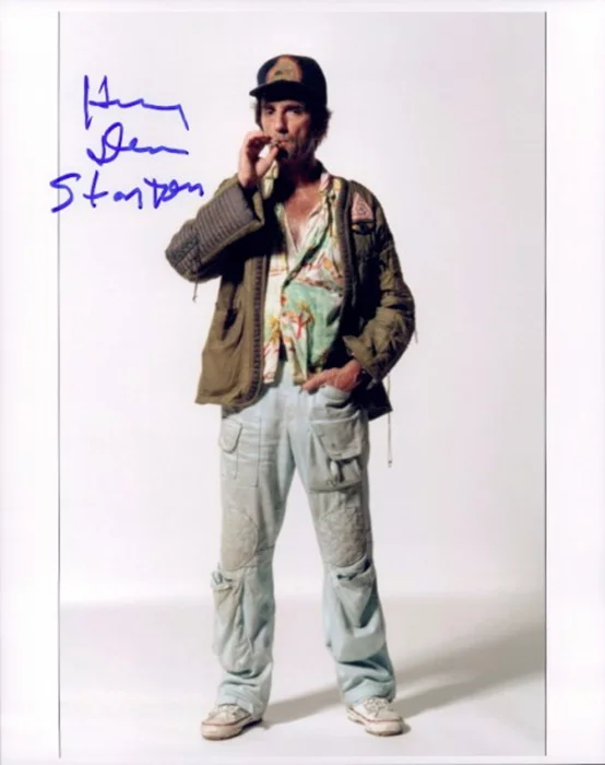 Harry Dean Stanton autograph