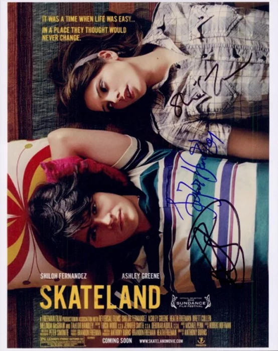 Skateland autograph