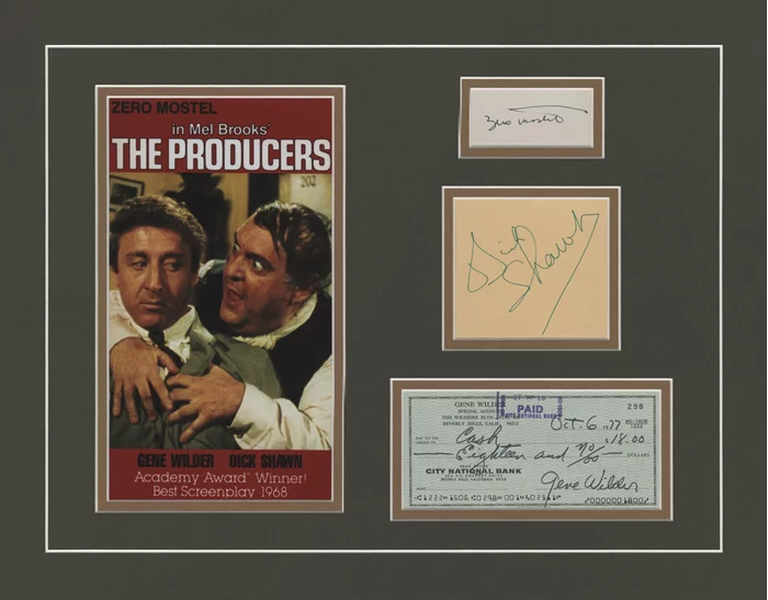 The Producers autograph