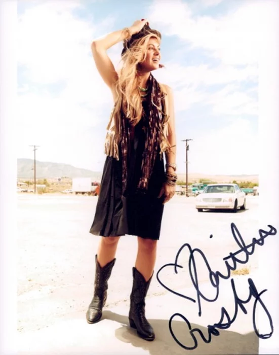 Caitlin Crosby autograph