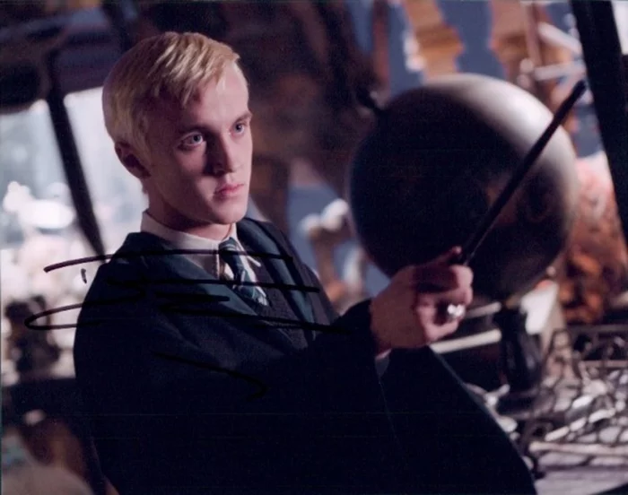 Tom Felton autograph