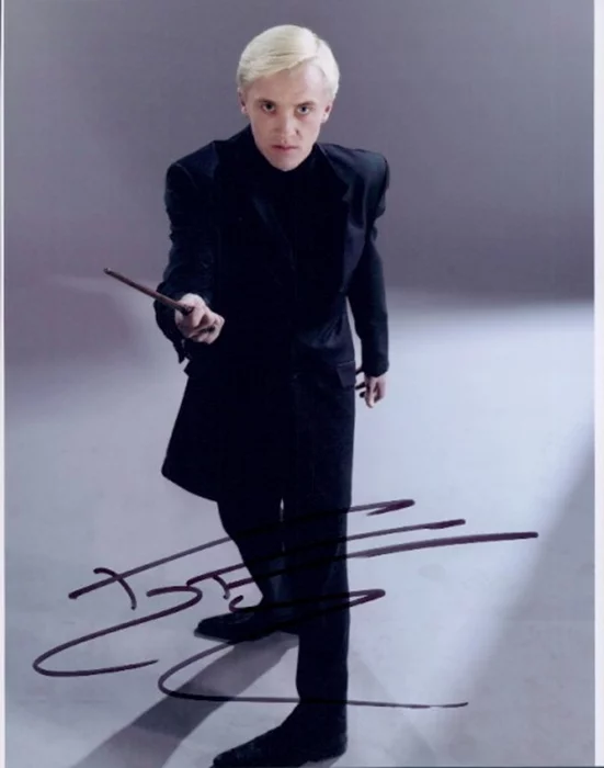Tom Felton autograph