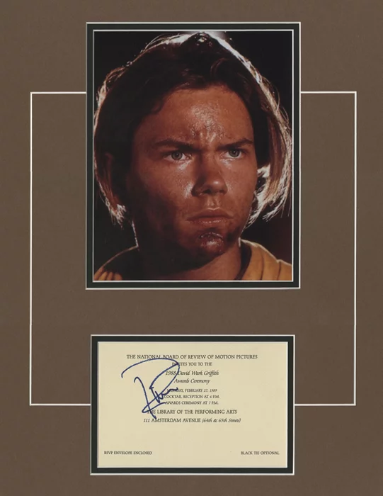 River Phoenix autograph