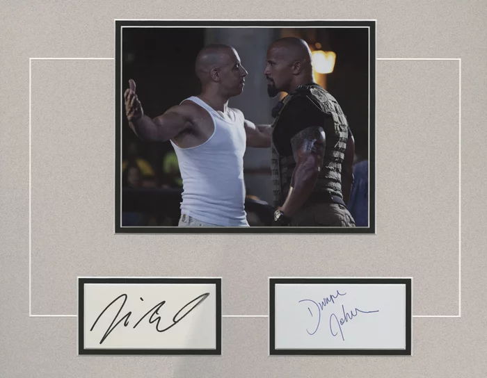 Fast Five autograph