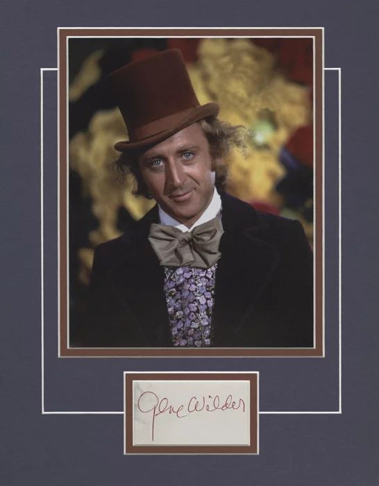 Gene Wilder autograph
