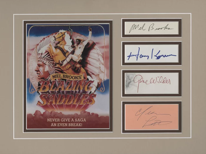 Blazing Saddles autograph