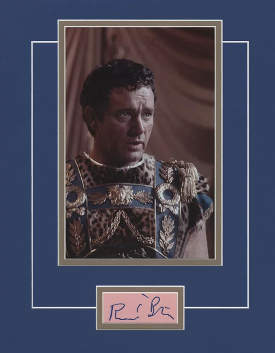Richard Burton autograph