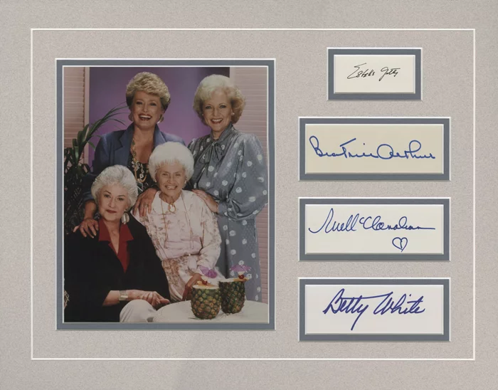 The Golden Girls autograph