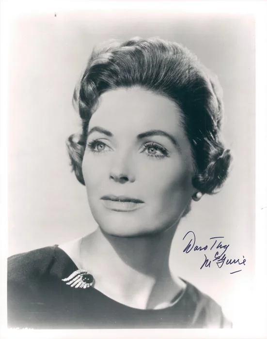Dorothy McGuire autograph