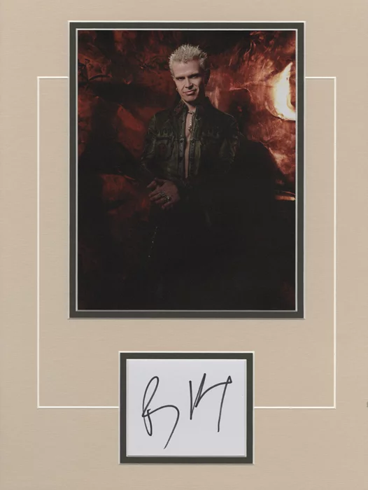 Billy Idol autograph
