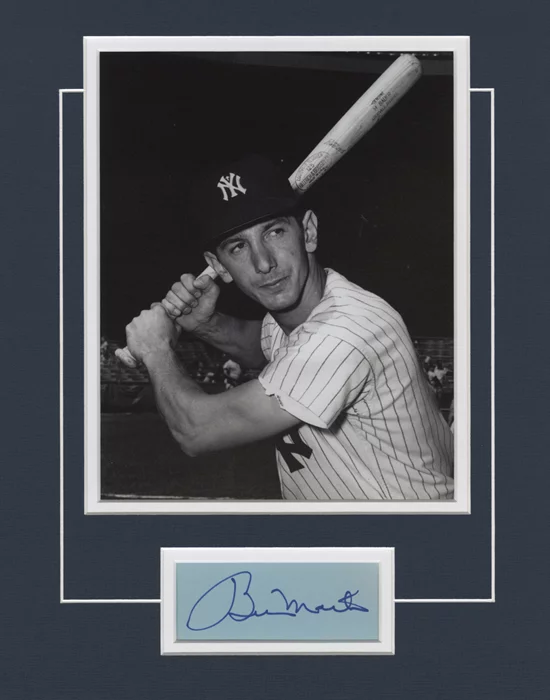 Billy Martin autograph