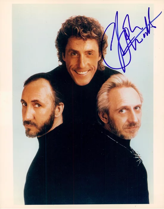 John Entwistle autograph