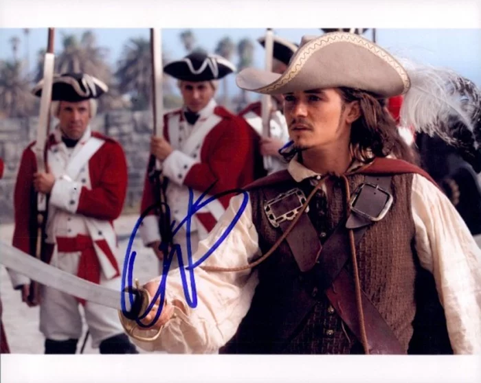 Orlando Bloom autograph