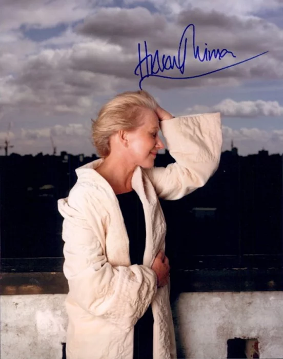 Helen Mirren autograph