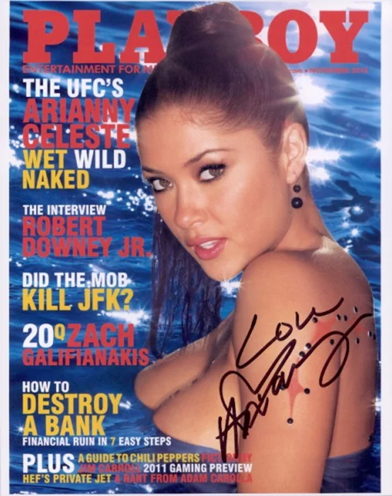 Arianny Celeste autograph