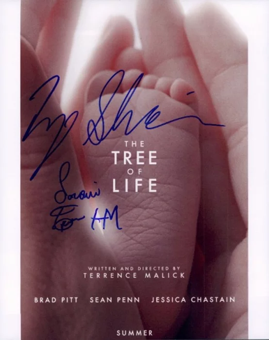 The Tree of Life autograph