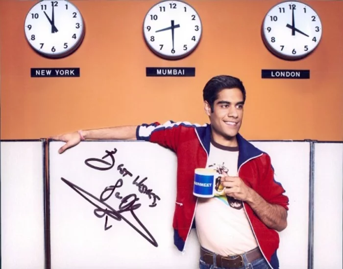 Sacha Dhawan autograph
