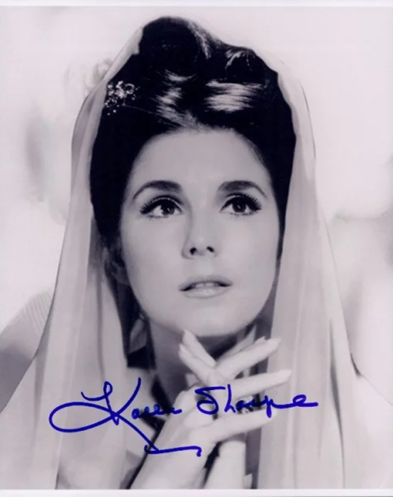 Karen Sharpe autograph