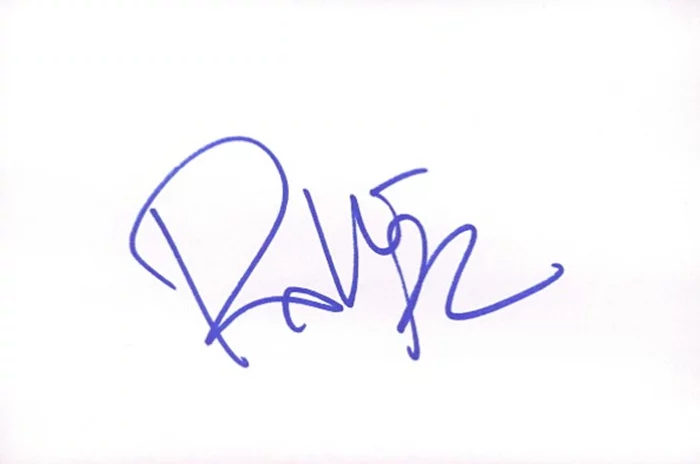 Robert Rodriguez autograph