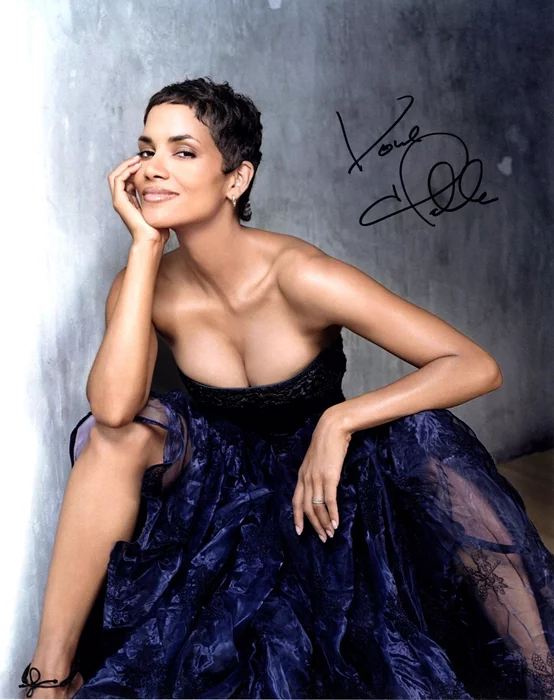 Halle Berry autograph