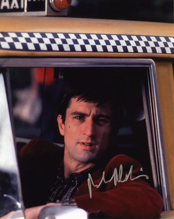 Robert DeNiro autograph