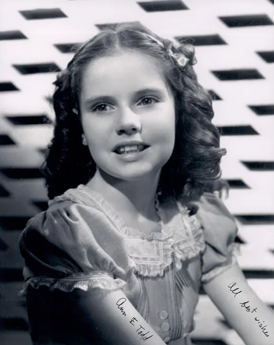 Ann Todd autograph