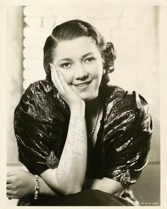 Patsy Kelly autograph