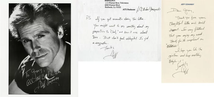 Jeff Conaway autograph