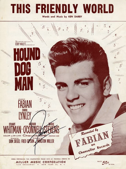 Fabian autograph