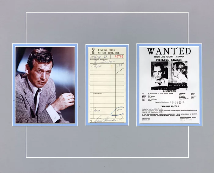 The Fugitive autograph