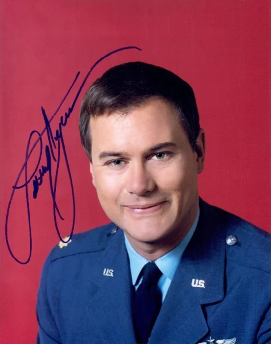 Larry Hagman autograph
