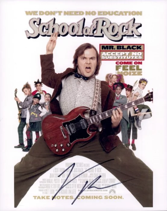 Jack Black autograph