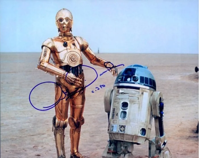 Anthony Daniels autograph