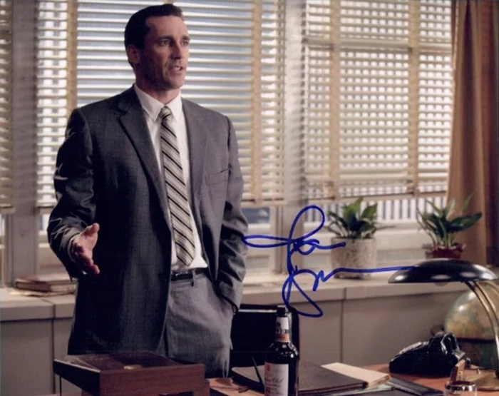 Jon Hamm autograph