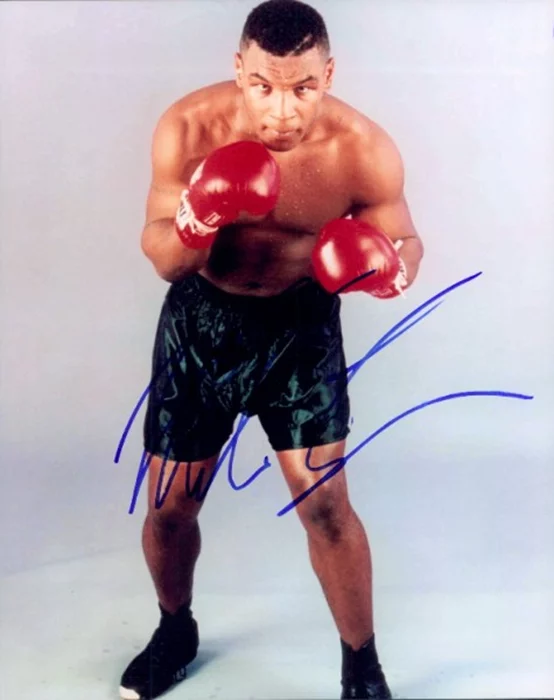Mike Tyson autograph