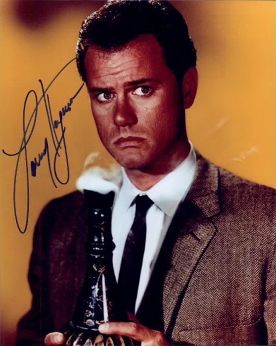 Larry Hagman autograph