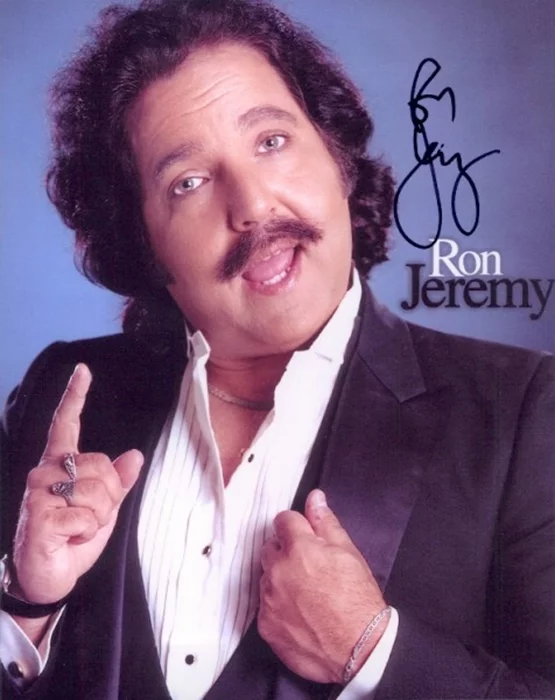 Ron Jeremy autograph